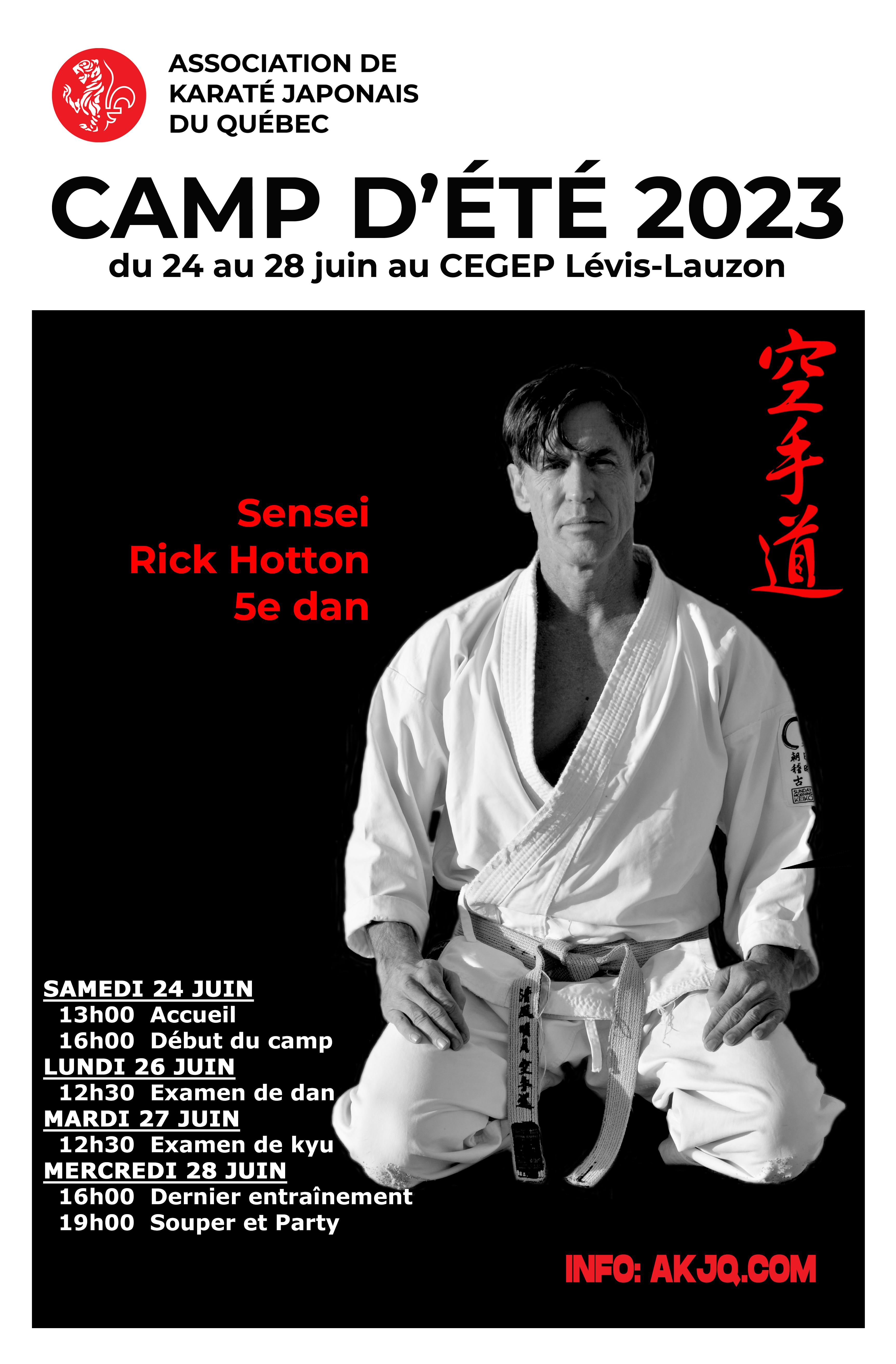 Camp été poster